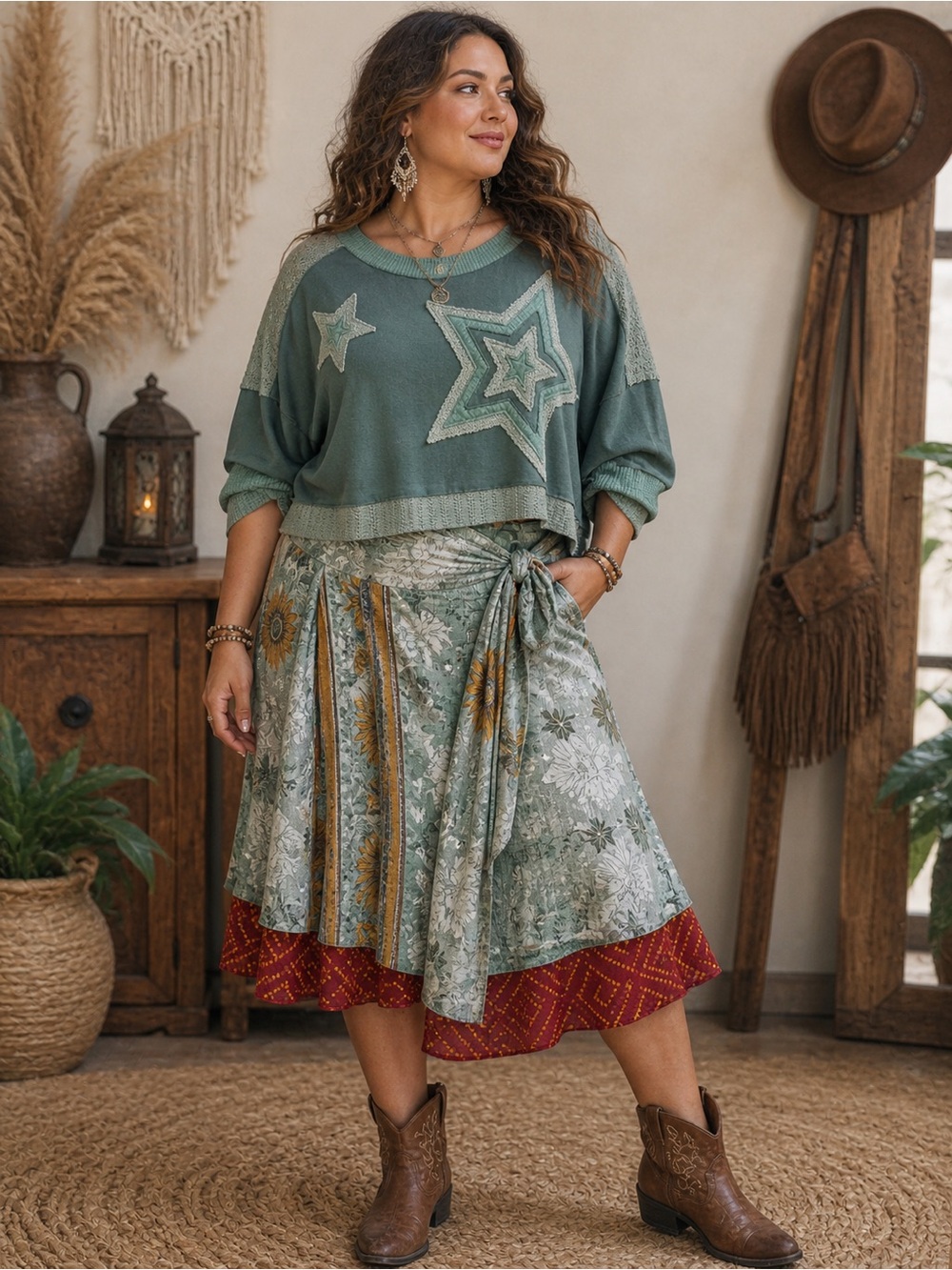 NWT Pol Star Long Sleeve Top